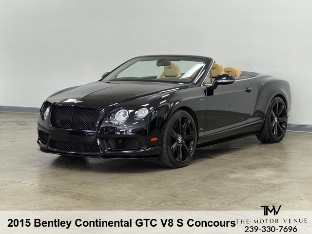 2015 Bentley Continental GTC V8 S Concours Series