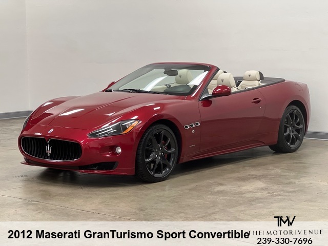2012 Maserati GranTurismo Sport Convertible