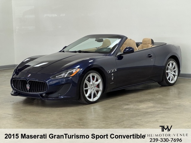 2015 Maserati GranTurismo Sport Convertible