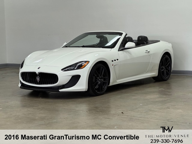 2016 Maserati GranTurismo MC Convertible