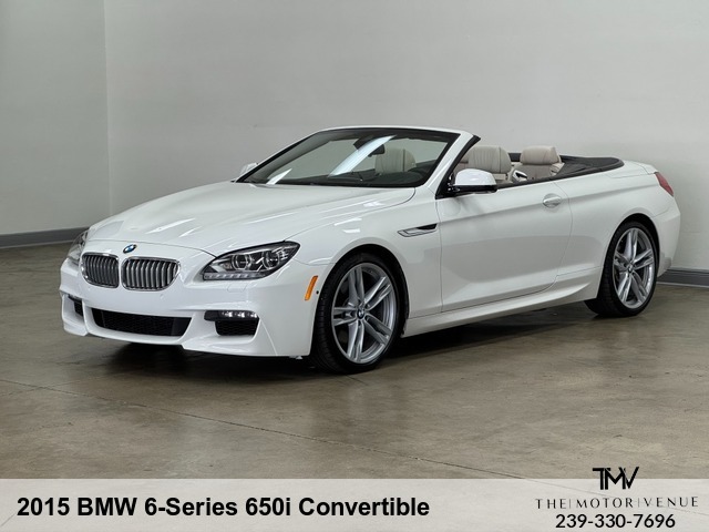 2015 BMW 6-Series 650i Convertible