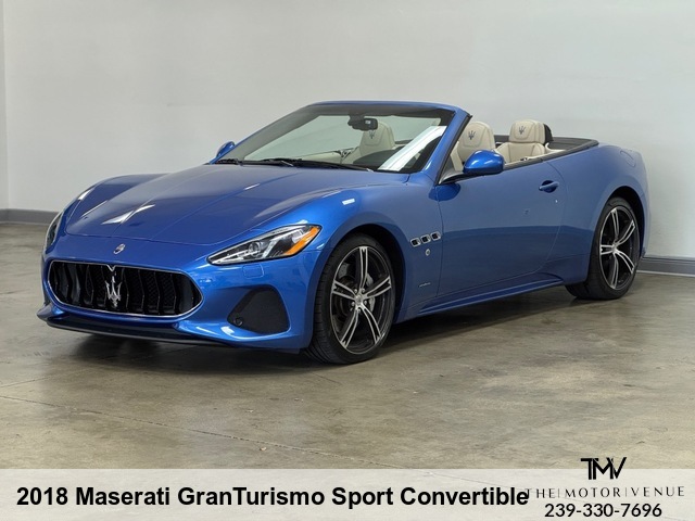 2018 Maserati GranTurismo Sport Convertible