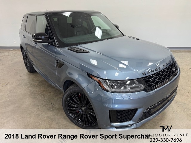 2018 Land Rover Range Rover Sport Supercharged
