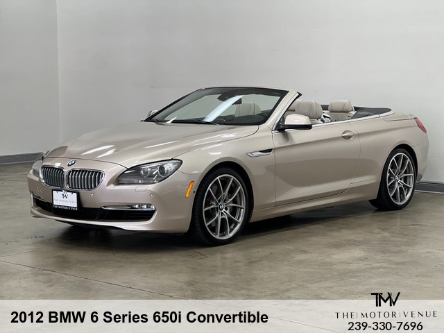 2012 BMW 6-Series 650i Convertible