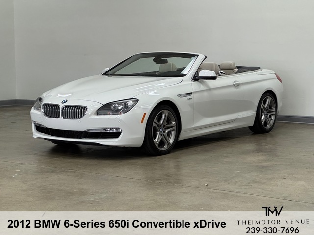 2012 BMW 6-Series 650i Convertible xDrive